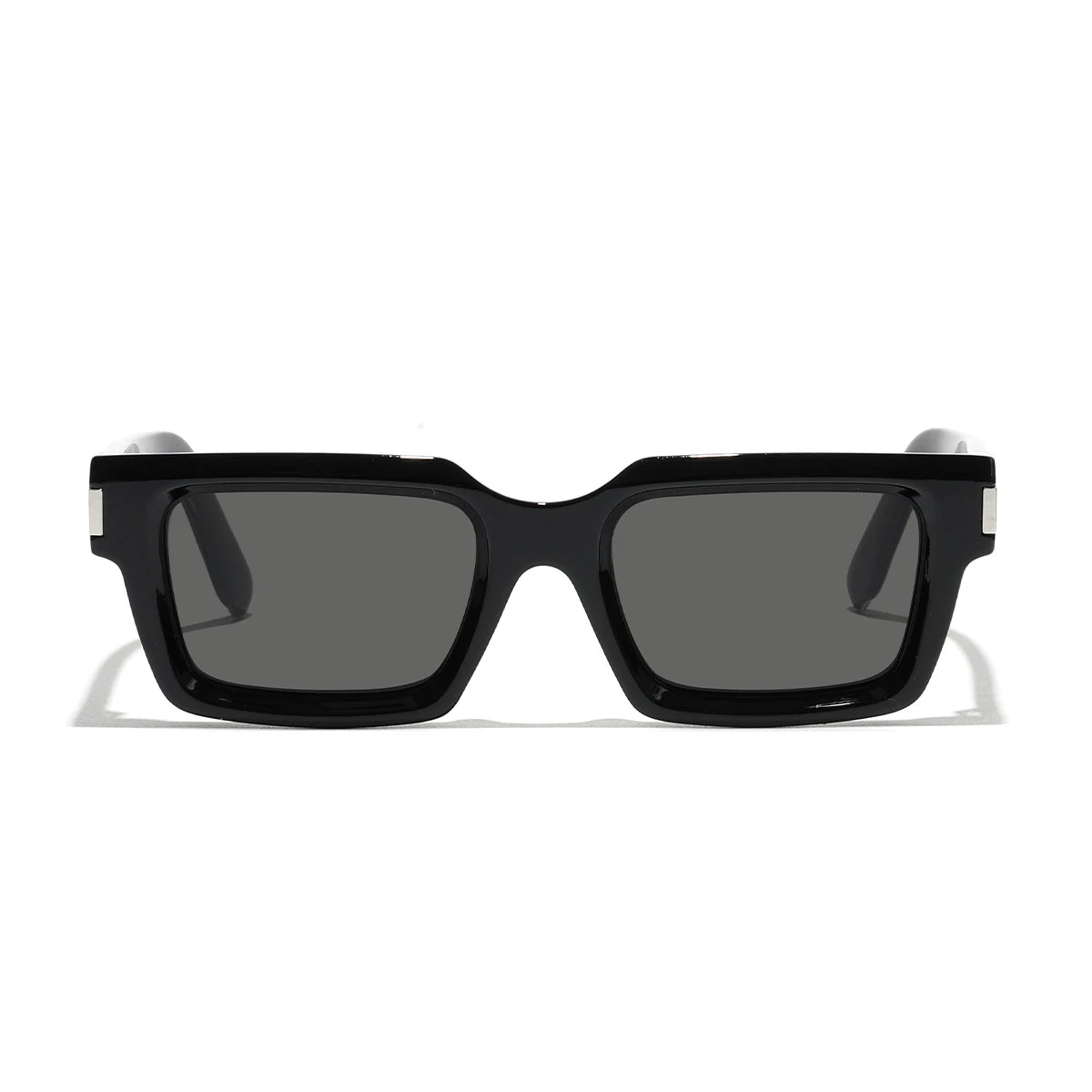 Ruiao 2026 retro black designer sunglasses vintage for women luxury square rectangular man UV400 Propionate insert pin eyewear