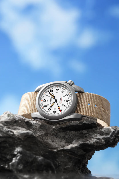 Boderry Field Watches Bronze Case Automatic Mechanical VOYAGER Watch Men's 100M Waterproof Clock Military Top Brand Wristwatch