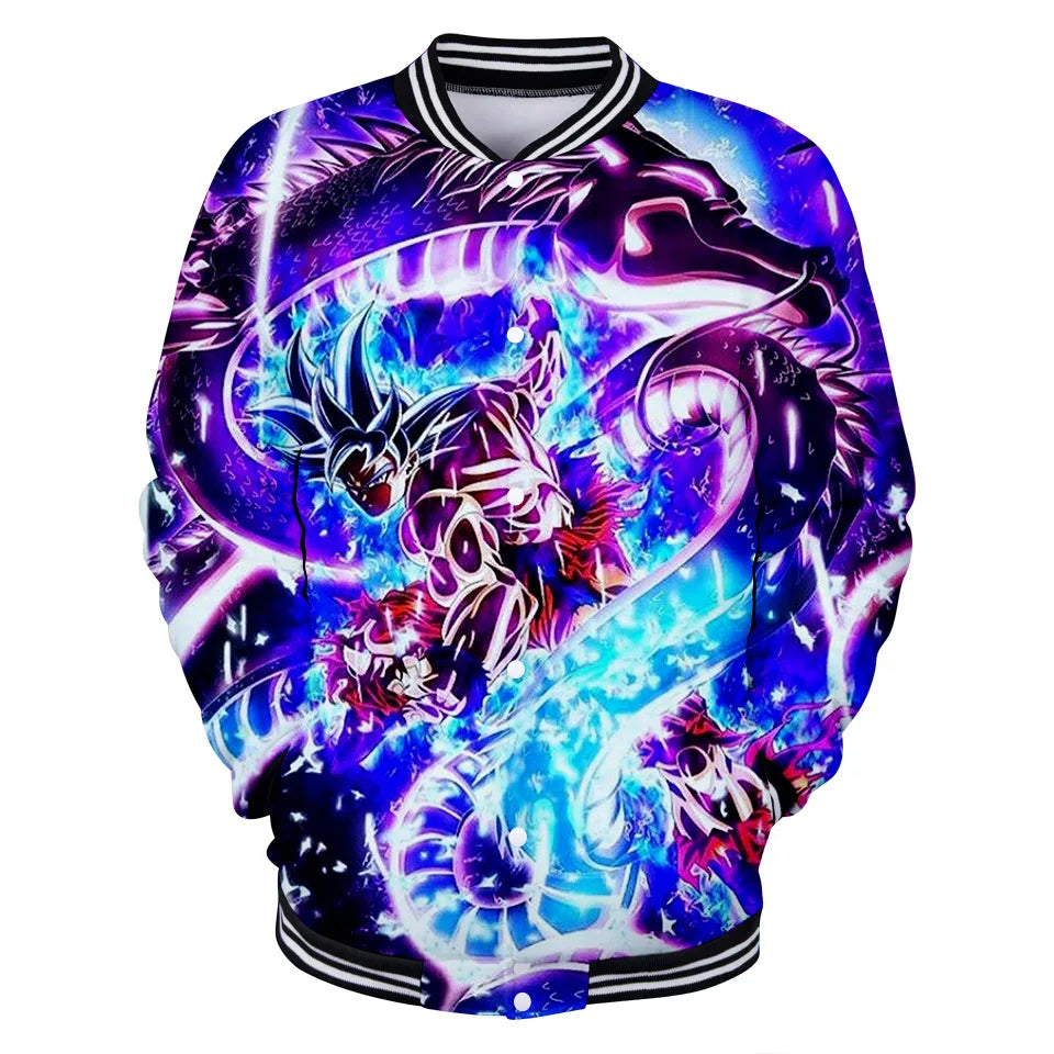 Dragon Ball Goku Kid Men Zipper Hoodie Cartoon Japan Style Anime Women Sweatshirt 2025 New Fashion Children Jackets Coat, produit gaming premium Fraquane