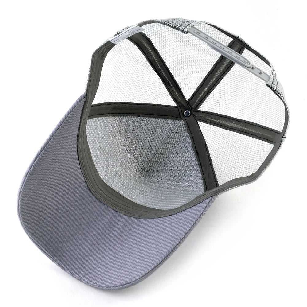 Unisex truckerpet met geborduurde schorpioenpatch – Baseballpet voor heren en dames – Snapback – Hiphop-pet – Ademende pet met klep voor buitengebruik