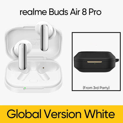 realme Buds Air 8 Pro Wireless Bluetooth 6.1 Earbuds – 55dB Active Noise Cancelling, LHDC 5.0, AI Translation, IP55 Waterproof TWS Earphones