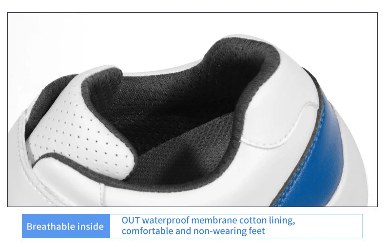 PGM Scarpe da golf per bambini e bambine, scarpe da ginnastica antiscivolo in pelle per l'outdoor, scarpe sportive per bambini XZ054