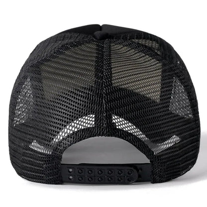 Unisex Cap Casual Plain Mesh Baseball Cap Adjustable Snapback Hats For Women Men Hip Hop Trucker Cap Streetwear Dad Hat