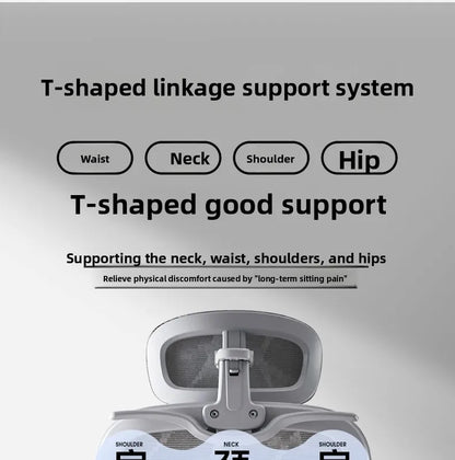 Ergonomic Office Chair Recliner Computer Chair with Adjustable Height, Swivel Gaming Chair, Lumbar Support, Comfortable E-Sports Chair