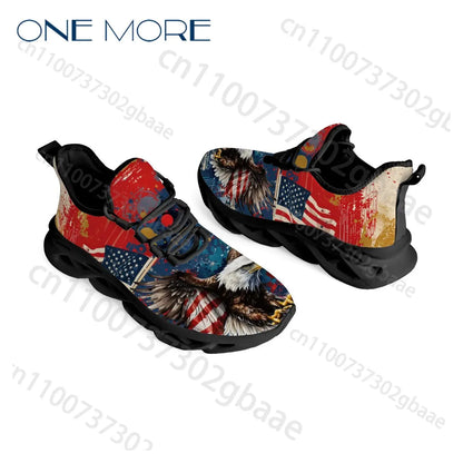 Americké 250 k 250. výročí Dne nezávislosti – chlapecké a dívčí volnočasové boty s personalizovaným exkluzivním designem americké vlajky – stylové sportovní boty pro děti – skladem