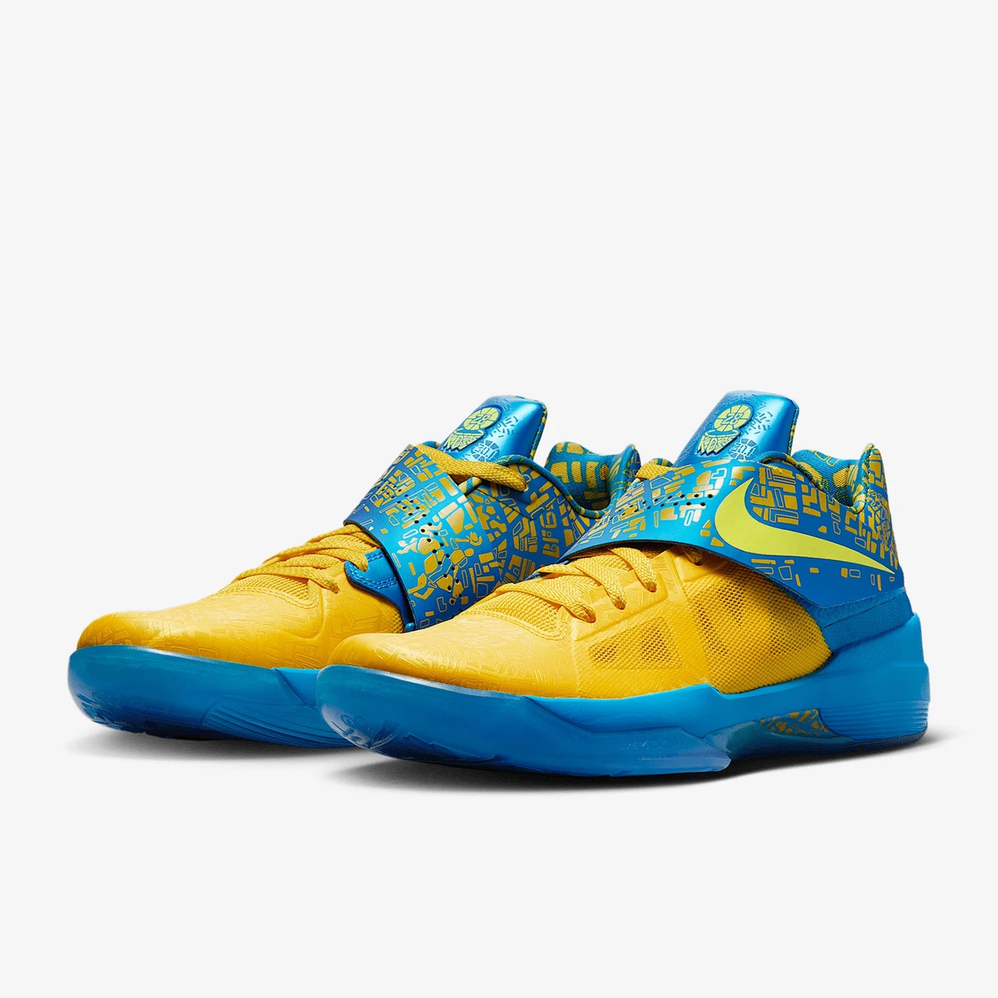 Nike Original KD 4 Herren Leichte Retro-Low-Top-Basketballschuhe FZ5916-400