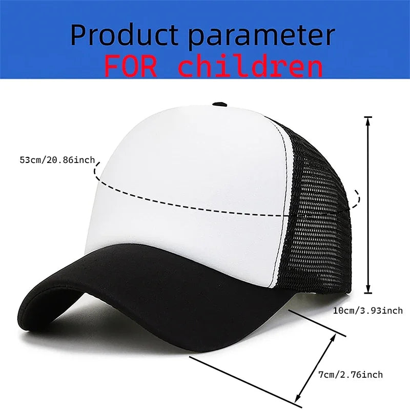 Sprunkis Baseball Caps Boys Casuals Hats Game Figure Printed Women Man Sports Sun Hat Adjustable Peaked Cap Bonnets Girls Gifts