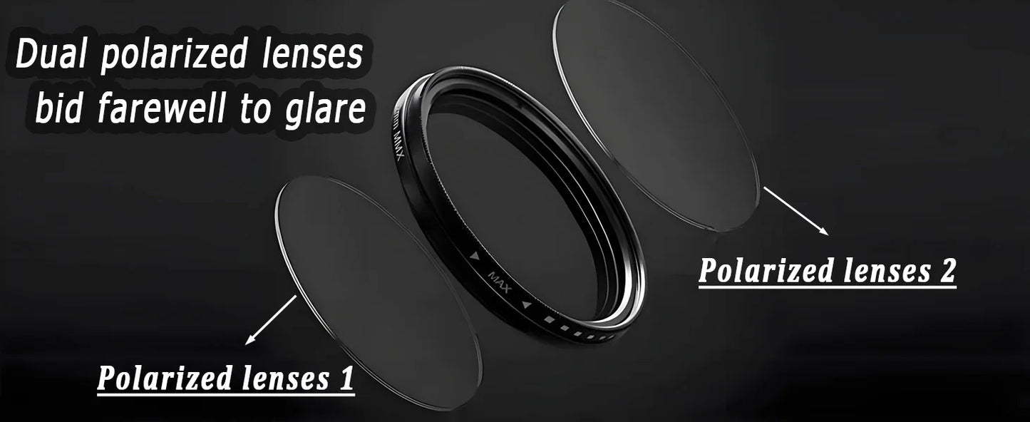 Adjustable 9-Gear ND Filter Steampunk Sunglasses UV400 Round Retro Punk Sun Glasses with Side Shields Leather Patch for Men Wome