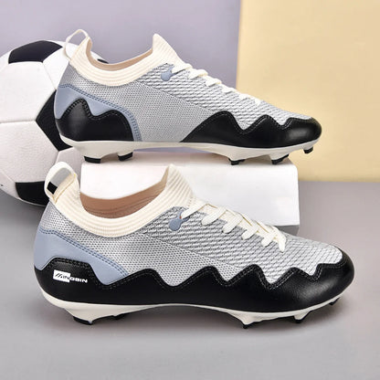Nouvelles chaussures de football pour hommes, baskets TF/FG, vente flash, chaussures de futsal de haute qualité, chaussures de football professionnelles, crampons pour femmes, ultra-légères, unisexes