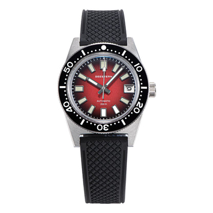 62MAS Diver Men Watch 38mm Original Sapphire Glass Nh35 Automatic Mechanical Waterproof Luminous Date Ceramic Bezel 200M Pro v3