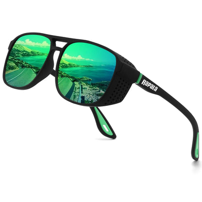 Rapala Professional Sports Sunglasses - Polarized Windproof UV400 for Cycling Running Outdoor Enthusiasts UV400