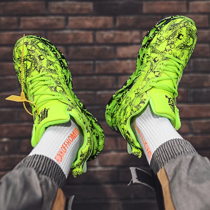 Men Sports Shoes Soft Sole Anti Slip Wear-resistant Rebound New Leather Breathable Comfort Fashion Lace Up Outdoor Running Shoes