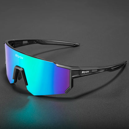 SCVCN Cycling Glasses Bike Sunglasses Men UV400 Eyewear Sports MTB Outdoor Goggles Bicycle Women Sunglasses Multi Color Riding