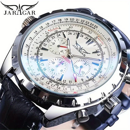 High-End Men's Watches Are a Stylish and Functionally Practical Mechanical Timepiece Made of Stainless Steel, Featuring a Hollow Design and a Large Dial. Its Attractive Appearance Makes It Suitable for Everyday Gifts, and It