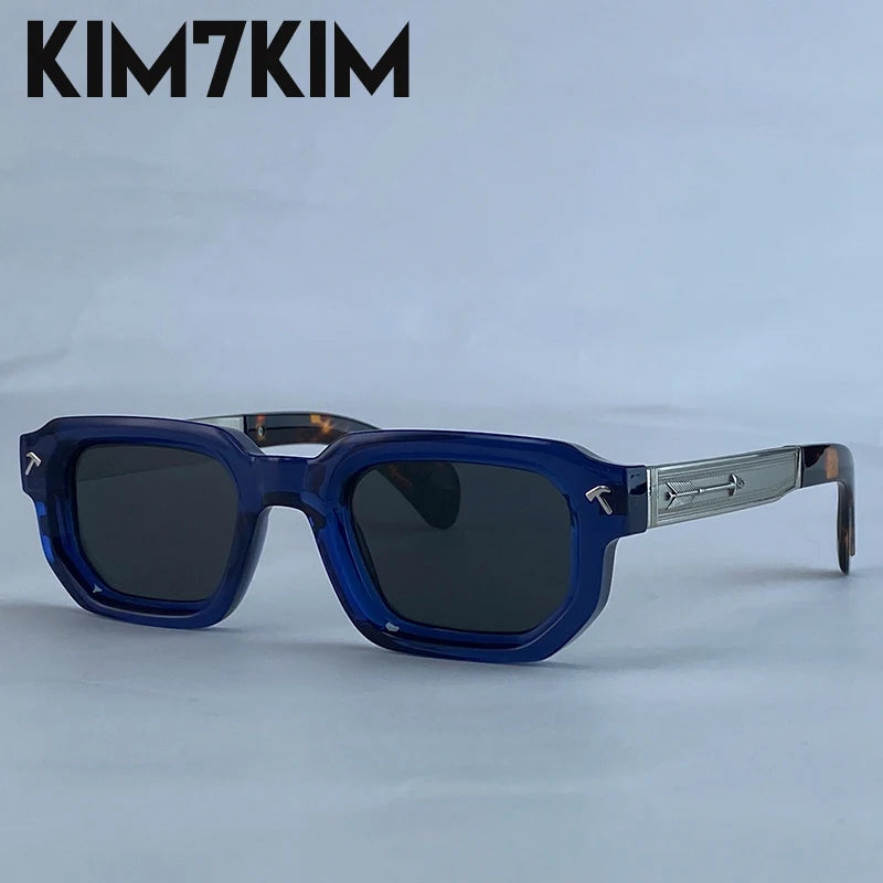 Polarized Square Punk Sunglasses Men 2026 Luxury Brand Classic Rectangle Sunglass UV400 Driving Eyewear Fashion Outdoor Shades