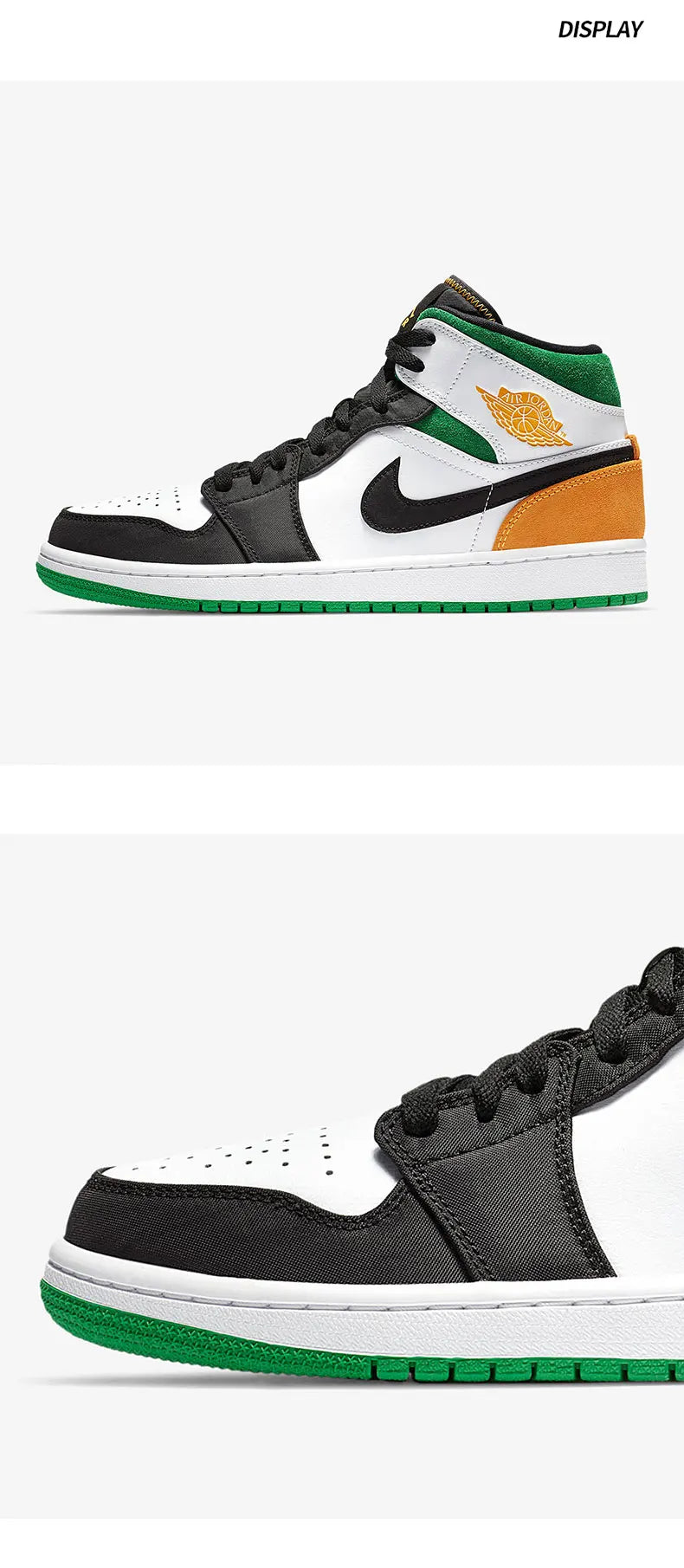 Chaussures de basket-ball de sport pour homme Nike AIR JORDAN1 MID SE AJ1 authentiques 852542-101