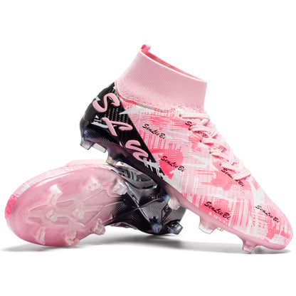 Brand Fashion Football Sneakers for Men Women Professional Field Boot Big Size 46 Long Spikes Soccer Cleats Men botas de futbol
