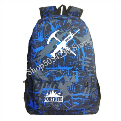 Fortnite Children's Backpack Large Capacity Bolsa Escolar High Quality Waterproof Men Women Victory Game Stationary Kid Rucksack