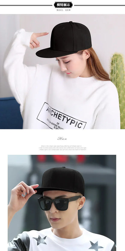 Big Bone Man Cappellini da baseball taglie forti per adulti con visiera piatta, cappellini hip hop aderenti per uomo e donna, cappellini grandi, cappellini snapback, taglie da 6 3/4 a 8
