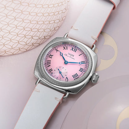 THORN  T002 Watch Tribute To Classic Oyster Style Antique Pillow Shaped Watch, Retro Watch, Men's and Women's Couple Watches