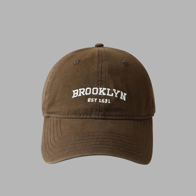 JK Korean Letters Embroidered Baseball Cap For Men Women Hip Hop Dad Trucker Visors Hat Casual Sports Running Cap Streetwear