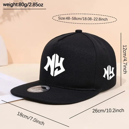Șapcă de baseball cu inscripție neutră, pentru primăvară și toamnă, ajustabilă, casual, în stil hip-hop, cu cozoroc, pentru protecție solară