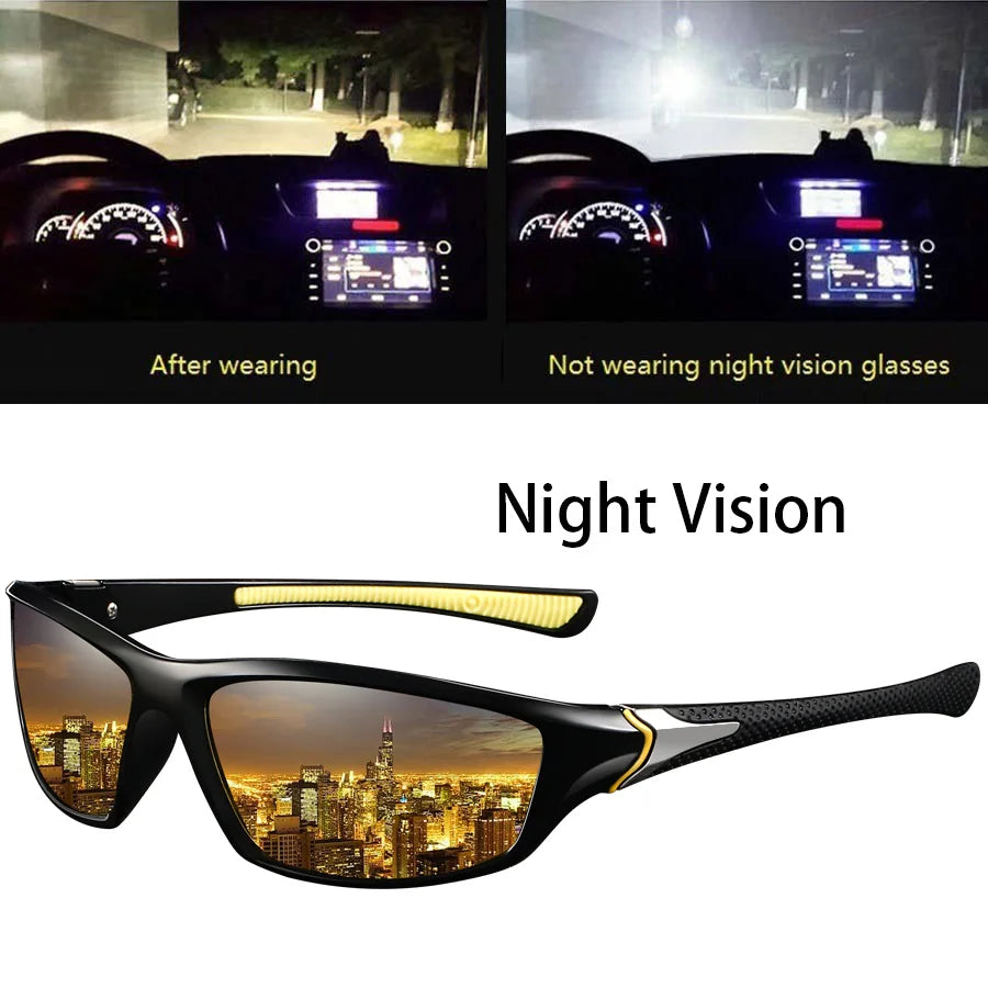 8PCS Fashion Vintage Driving Fishing Cycling  Eyewear Sports Sunglasses Men Women Running Mountaineering Sport Sun Glasses