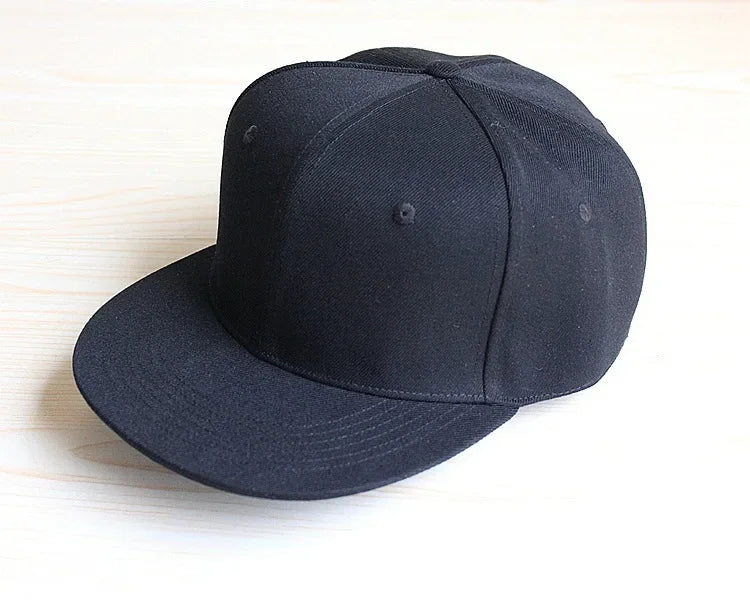 Vergrößert, vertieft, XxxxL, 65 cm, Snapback-Kappe, vollständig geschlossen, für Männer und Frauen, flache Krempe, Hip-Hop-Kappe, passgenau, Sommer-Baseballkappe, Snapback