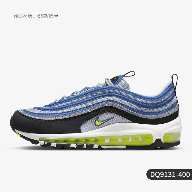 Originální dámské běžecké boty Nike AIR MAX 97 s nízkou špičkou, odolné proti opotřebení a s odpružením, DQ9131-400