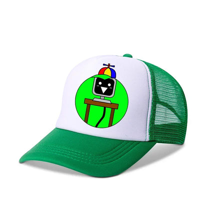 Sprunkis Baseball Caps Boys Casuals Hats Game Figure Printed Women Man Sports Sun Hat Adjustable Peaked Cap Bonnets Girls Gifts
