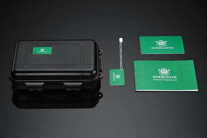 STEELDIVE SD1957 Best Seller 42MM Ceramic Bezel 300M Waterproof Super Luminou Sapphire Glass NH35 Automatic Men Dive Watch