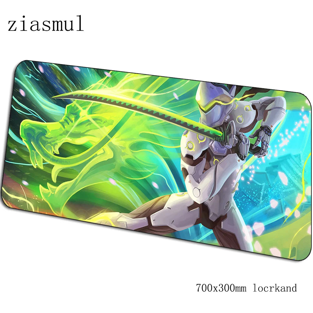 Mouse pad gamer Overwatch, superb mousepad gaming 70x30cm pentru PC și notebook, covoraș de birou pentru mouse, jocuri, design estetic, covoraș gamer, gamepad