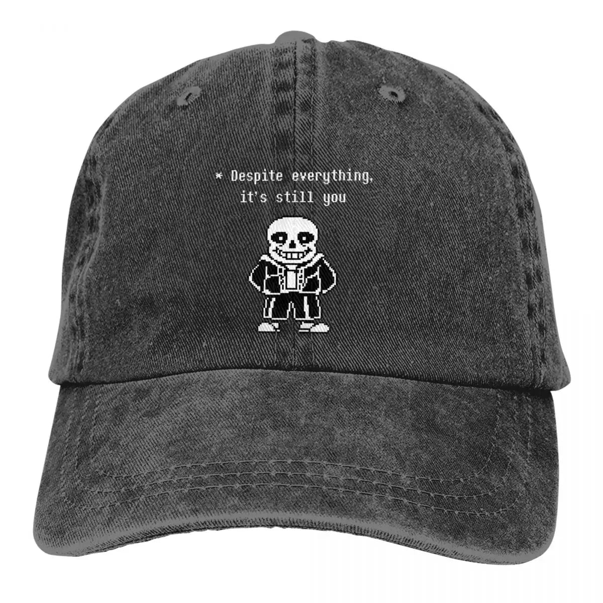 My Favorite People Asgore Undertale Lucky Gift baseballkasketter med skygge – meme-solhatte til mænd og kvinder