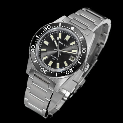 SEESTERN 62MAS Diving Watch Men Automatic Mechanical Wristwatch Luminous Bezel Waterproof NH35 Movement Sapphire Glass Bracelet