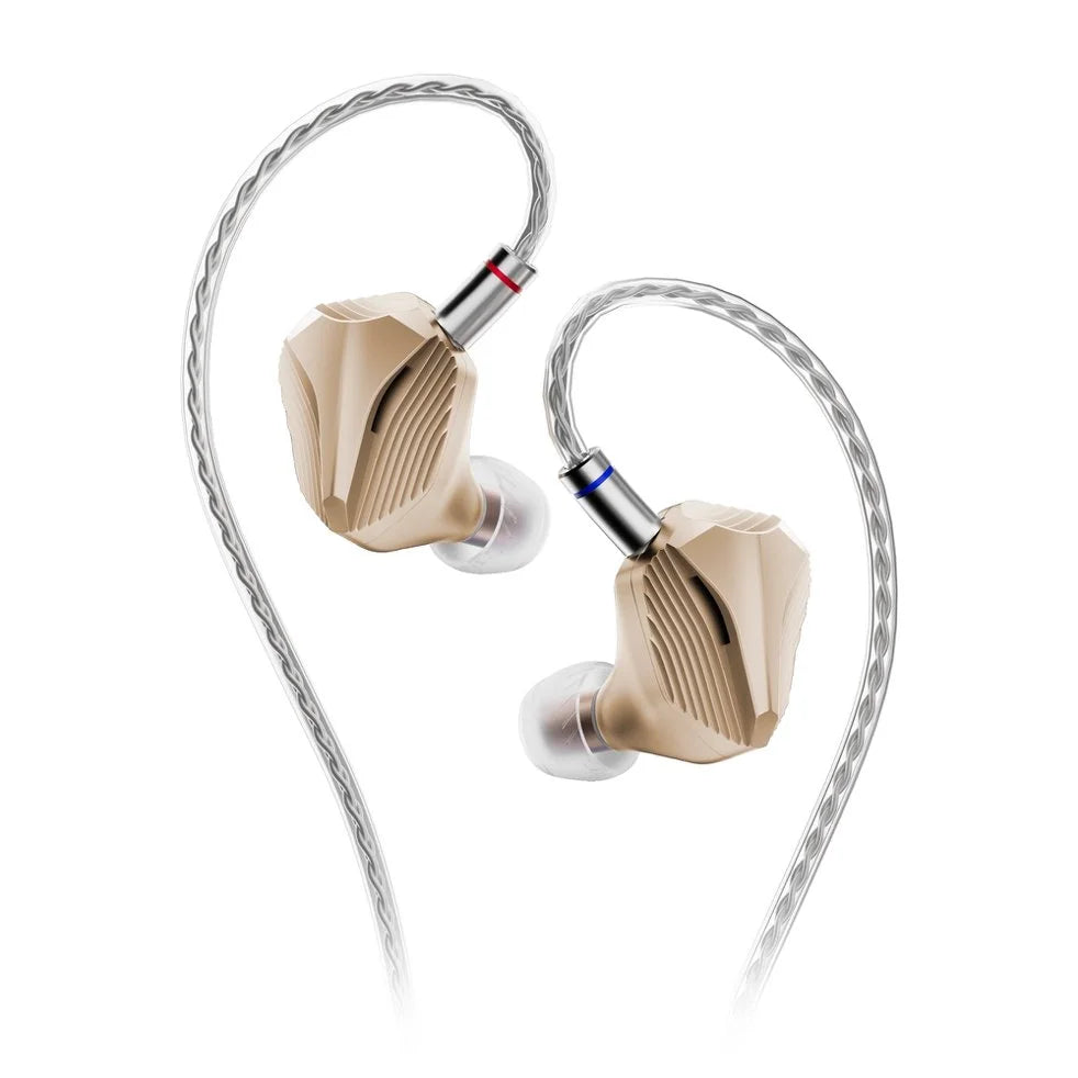 HIDIZS Nouveau MP145 PRO Écouteurs intra-auriculaires HiFi Planaires de Qualité Nano Ultra-Précise 14,5 mm avec Câble Filaire et Connecteurs 3,5+4,4 mm