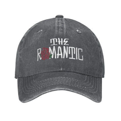 B&W The Romantic Tour Bruno Mars Concert Tour Washed Baseball Cap  Fashion Hip Hop Hats Summer Unisex Men Hunting Snapback Cap