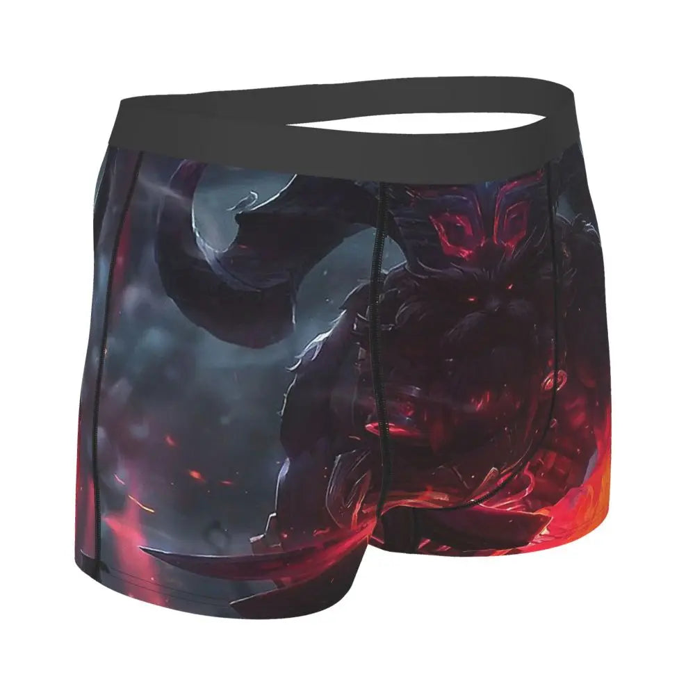 Ornn League of Legends LOL Παιχνίδια MOBA Εσώρουχα Αναπνεύσιμα Εσώρουχα Ανδρικά Εσώρουχα Σέξι Σορτς Μπόξερ Σλιπ