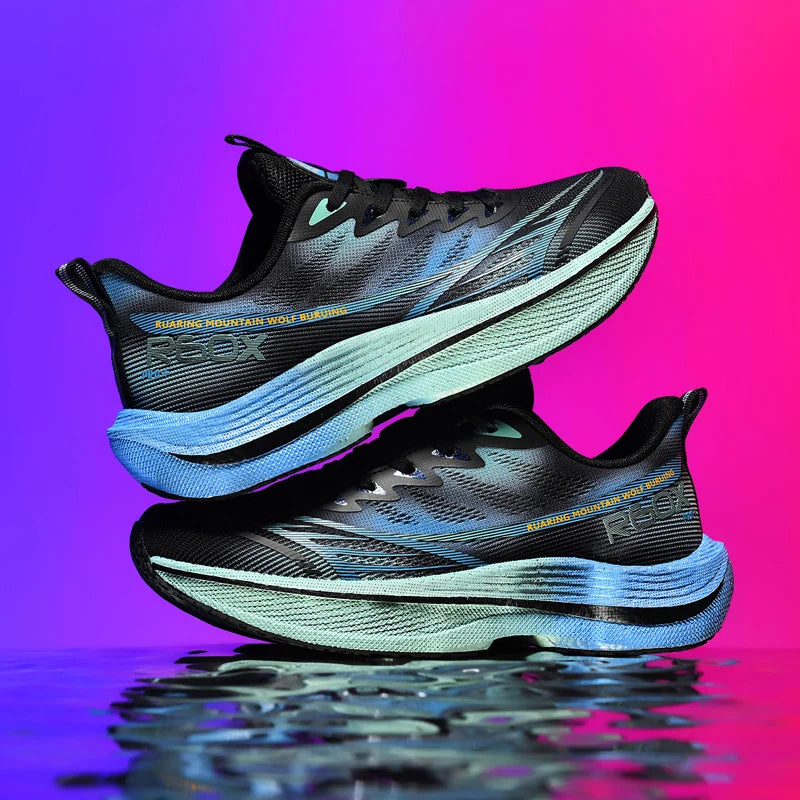Muške tenisice za trčanje od prozračne mrežice, udobne tenisice na vezanje za maraton, sport, ležerno nošenje i tenis, velikih veličina, trendi sneakers za muškarce