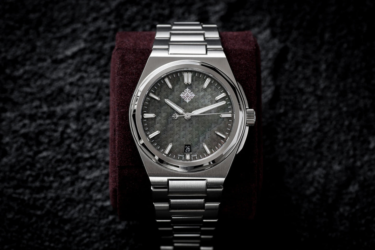 IX&DAO 2025 Novo Relógio Masculino Warrior Automático Mecânico 37mm Movimento Miyota 9015 Safira Aço Inoxidável Impermeável 10Bar BGW