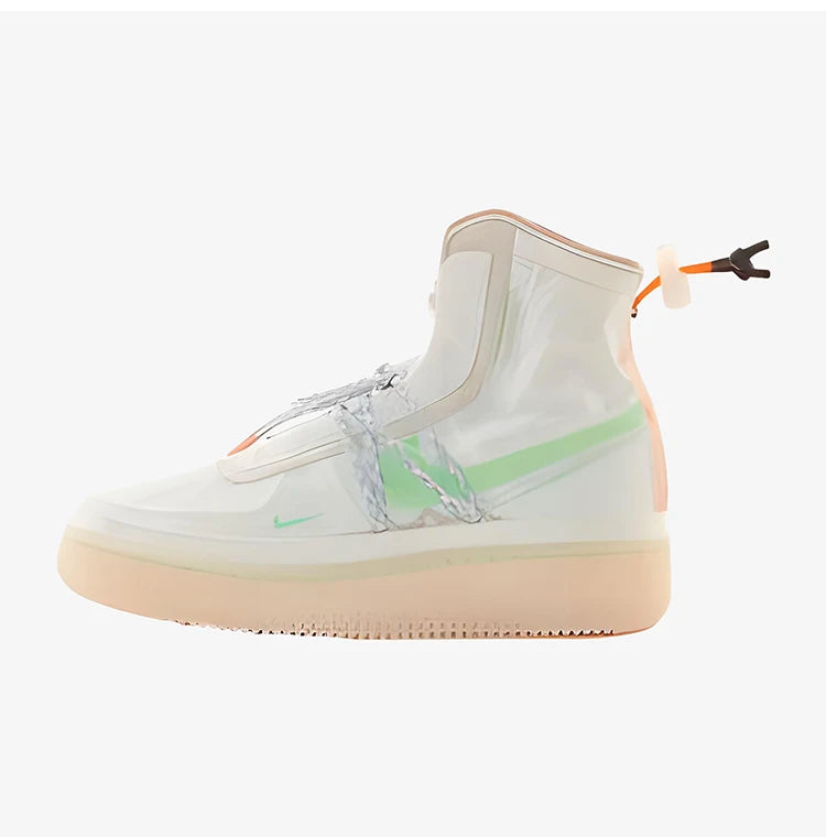 „Nike“ originalūs „AF1 SHELL“ moteriški „Air Force No.1“ aukšti nailono sportiniai bateliai DJ9304-131