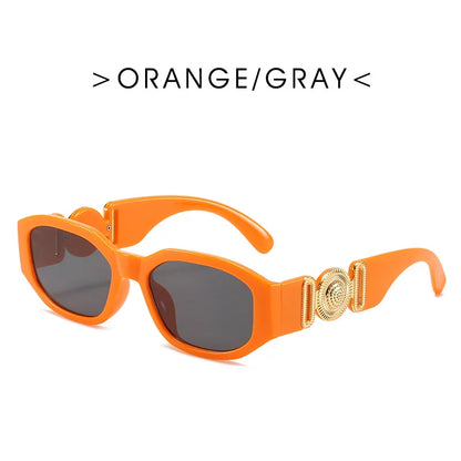 Vintage Square Luxury Small Frame Sunglasses Men Women Rectangle Brand Design Fashion Square Sun Glasses Shades Vintage Glasses