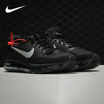 Nike ægte AIR MAX 17 løbesko til mænd og kvinder med fuld sål, luftpude og stødabsorbering 849560