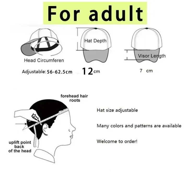 One Piece Baseball Cap Kids Anime Printed Adjustable Mesh Hat Visors Peaked Caps Sunshade Hats Outdoor Headwear Accessories Gift
