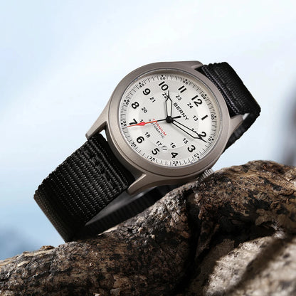 BERNY Full Titanium Automatic Watches for Men Super Luminous Sapphire Mechanical Field Watch Date 10ATM Sports Easy Read