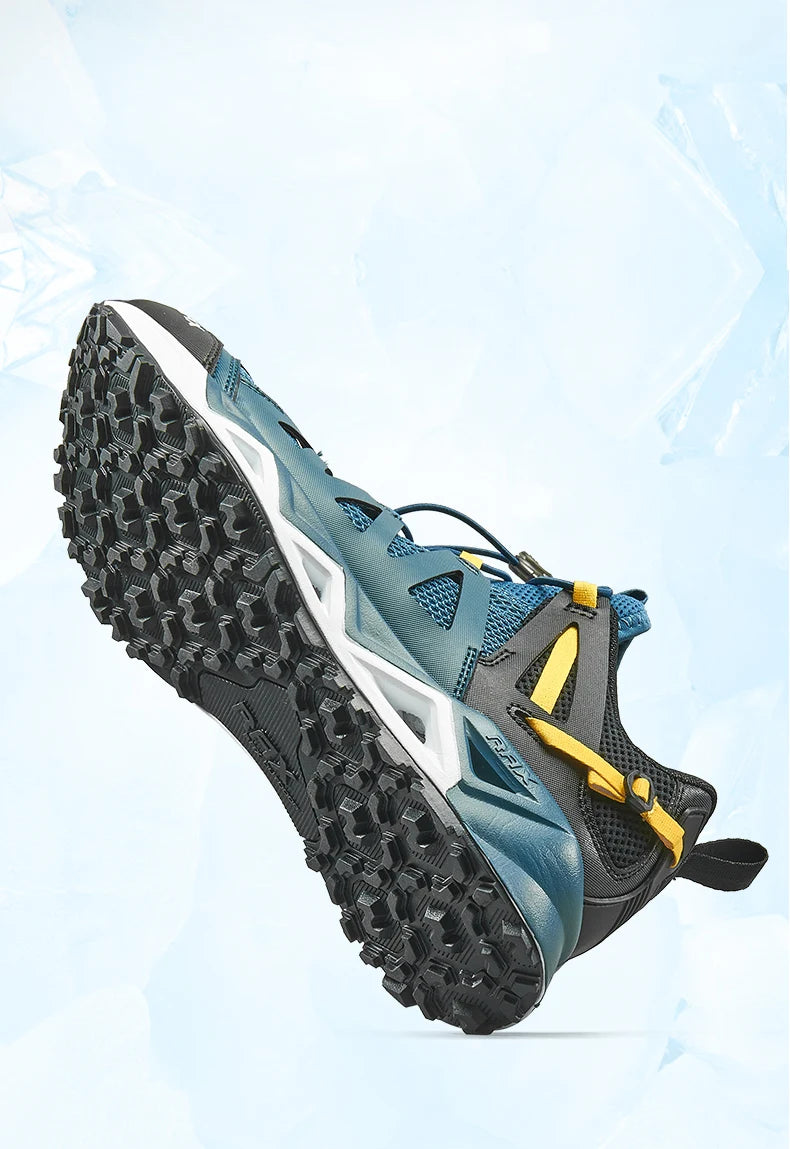 RAX Nieuwe heren- en dameszomerwandelschoenen, ademende Upstream-schoenen, trekkingschoenen, waterschoenen, outdoor-, vis- en kampeerschoenen, sneakers voor heren