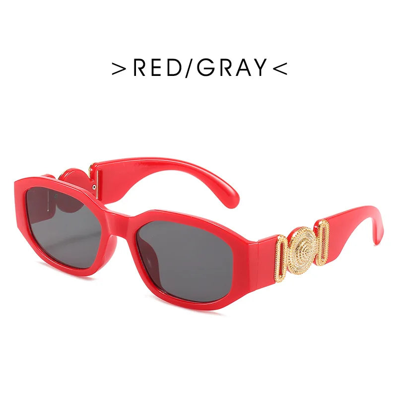 Vintage Square Luxury Small Frame Sunglasses Men Women Rectangle Brand Design Fashion Square Sun Glasses Shades Vintage Glasses