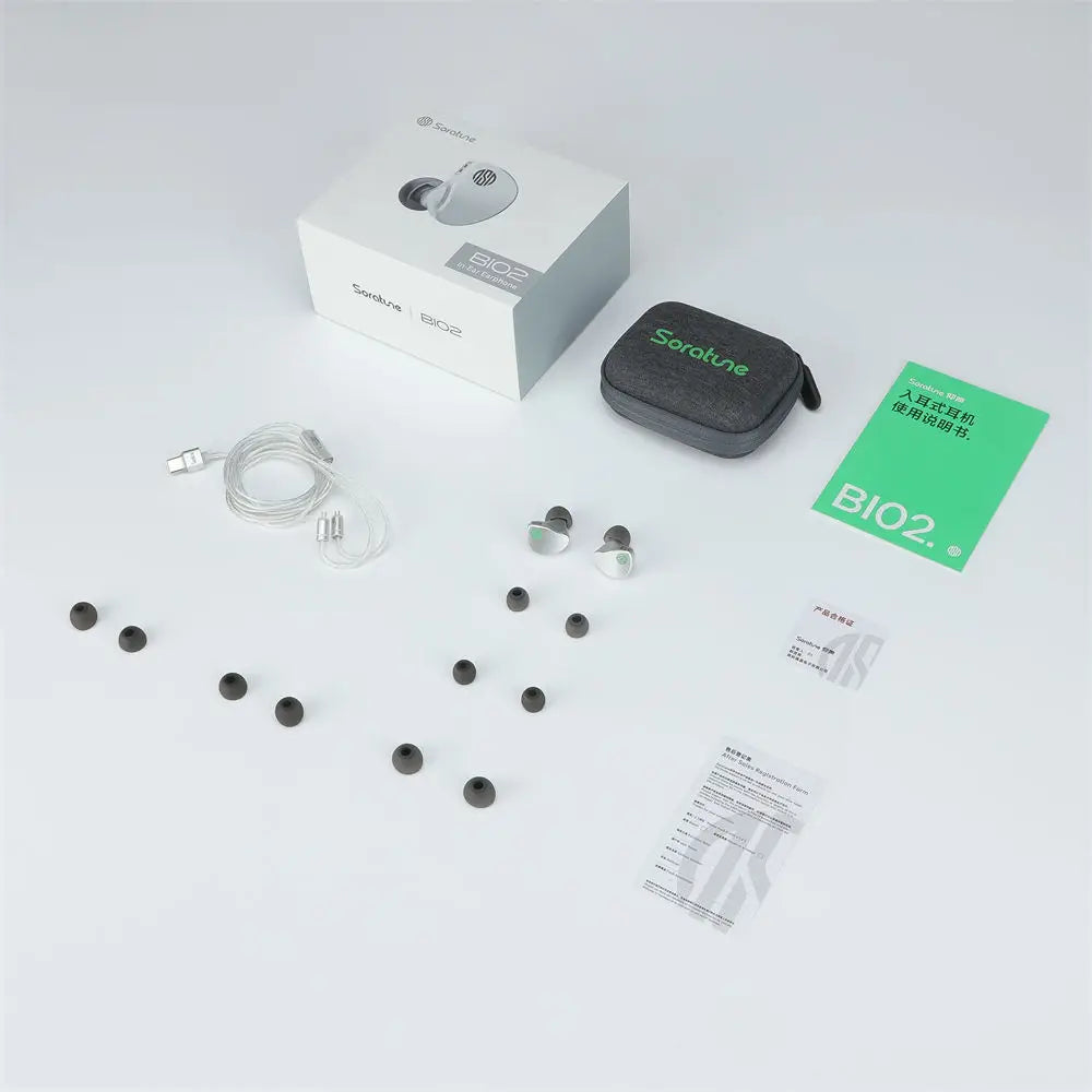 Clearance Sale Soratune BI02 HiFi Earphone at low price, Dual-Chamber Tech × N52 Magnet Dynamic Driver In-Ear Earphone