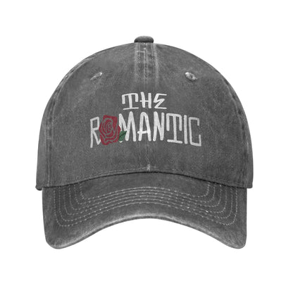B&W The Romantic Tour Bruno Mars Concert Tour Washed Baseball Cap  Fashion Hip Hop Hats Summer Unisex Men Hunting Snapback Cap
