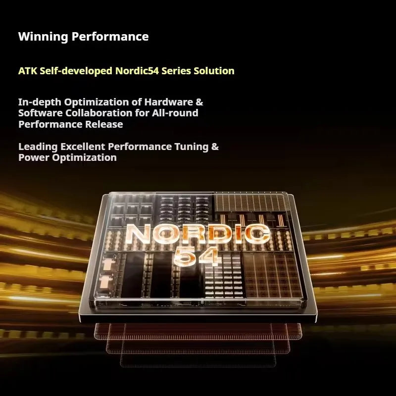 ATK Blazing Sky X1 V2-serien trådlös mus med dubbla lägen Paw 3950ultra 8k återrapporteringsfrekvens anpassad ergonomi e-sport gaming kontorsmus