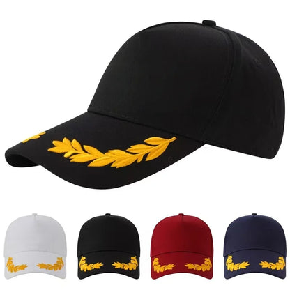 Czapka baseballowa „Wheat Stitch” – -6-Panel bawełniana czapka przeciwsłoneczna z mosiężną klamrą, regulowana, modna czapka typu snapback na świeżym powietrzu, unisexowa czapka z daszkiem